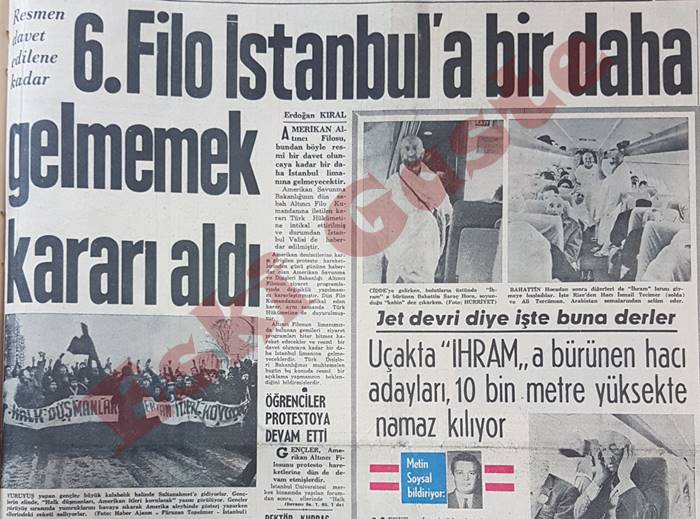 6. Filo İstanbul'a bir daha gelmeyecek