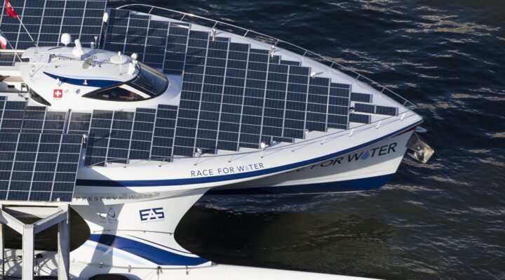 The “MS Porrima” is the largest solar ship in the world