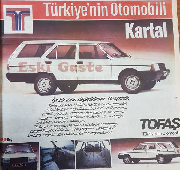 TOFAŞ Kartal reklamı – 1988