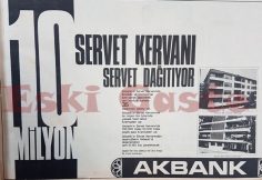 1972 yılından Akbank reklamı