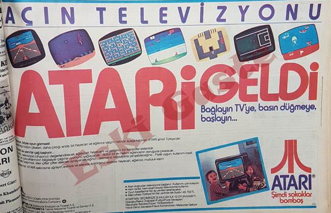 Atari Reklamı - Eski Reklamlar