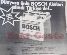 Bosch akü reklamı