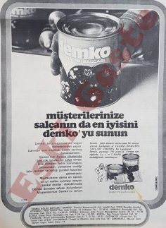 Demko salça reklamı