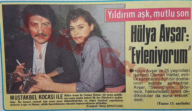 Hülya Avşar Osman Hattat ile evleniyor