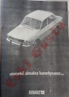 Renault 12 reklamı