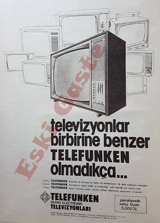 Telefunken Reklamı - Eski Reklamlar