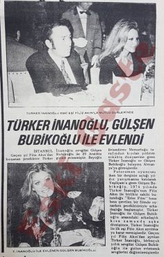 Türker İnanoğlu, Gülşen Bubikoğlu ile evlendi