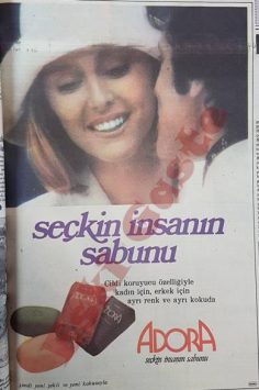 Adora sabun reklamı