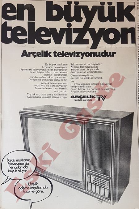Arçelik Televizyon - Eski Reklamlar