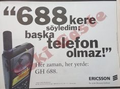 Ericsson 688 reklamı