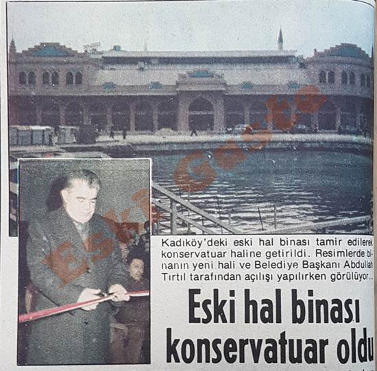 Kadıköy’de eski hal binası konservatuar oldu