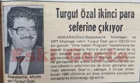 Başbakanlık Müsteşarı Turgut Özal