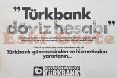 Türk Ticaret Bankası Türkbank reklamı