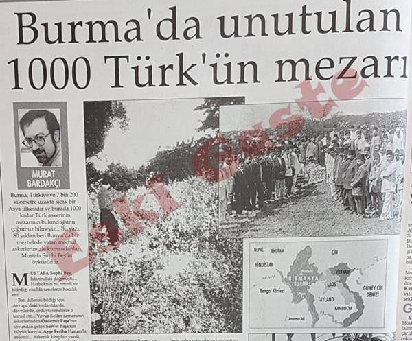 Burma’da unutulan 1000 Türk’ün mezarı