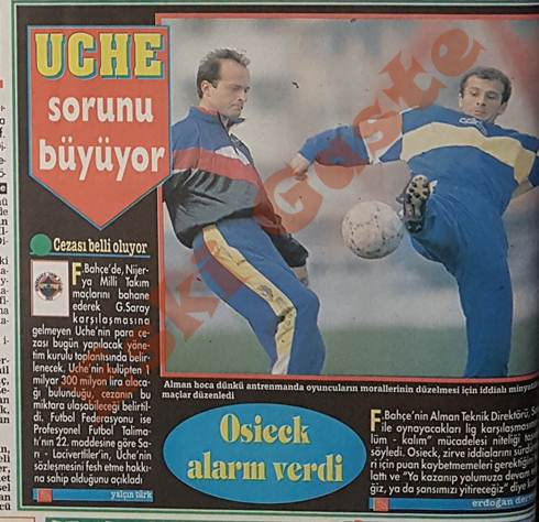 Fenerbahçe’de Uche sorunu büyüyor