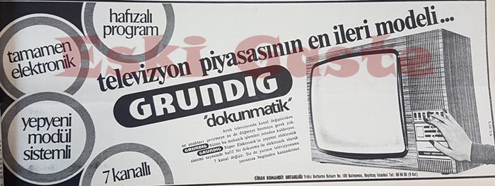Grundig - Eski Reklamlar