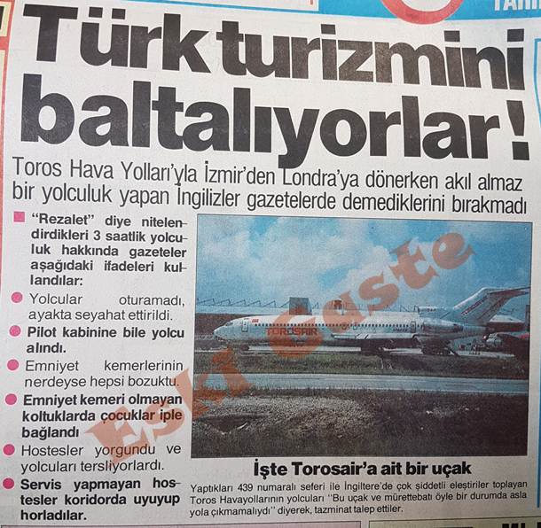 Toros Air’e eleştiri: Türk turizmini baltalıyorlar