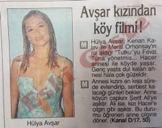 Hülya Avşar’dan köy filmi