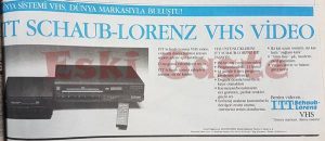 ITT Schaub-Lorenz VHS Video