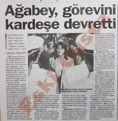 Mehmet Ağar, görevini Meral Akşener’e devretti