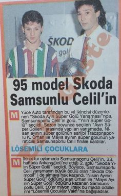 1995 model Skoda Samsunsporlu Celil’in