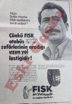 FISK lastik reklamı