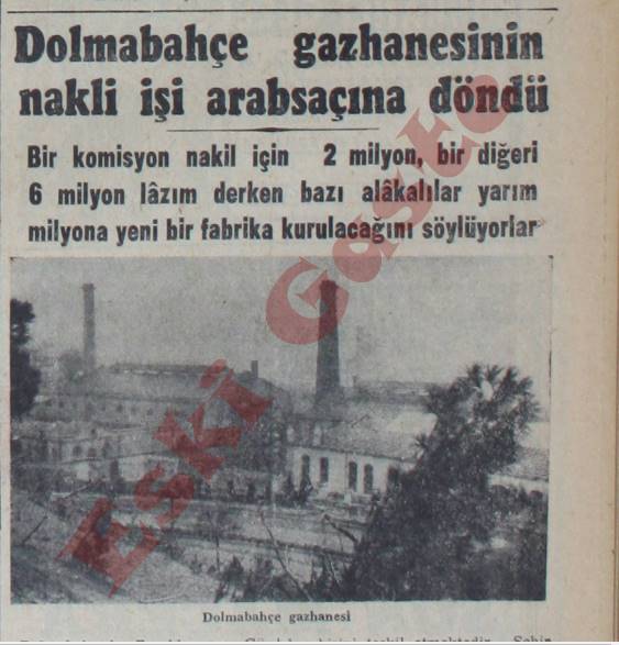 Dolmabahçe Gazhanesi