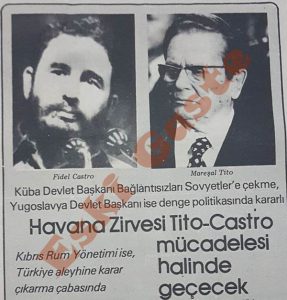 Fidel Castro ve Tito