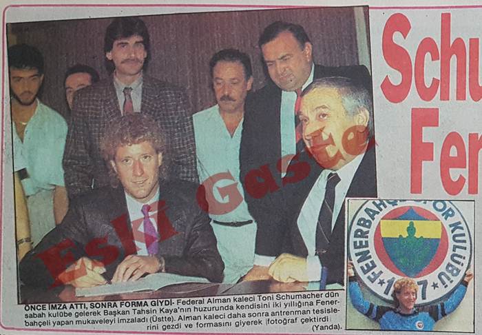 Tony Schumacher Fenerbahçe’de