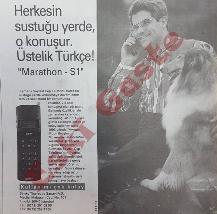 Siemens Marathon – S1 Cep Telefonu Reklamı