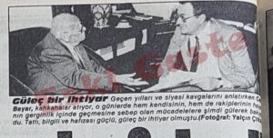 Celal Bayar ve Mehmet Barlas