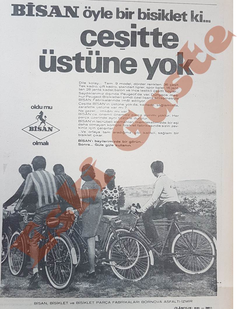 Bisan Bisiklet Reklamı