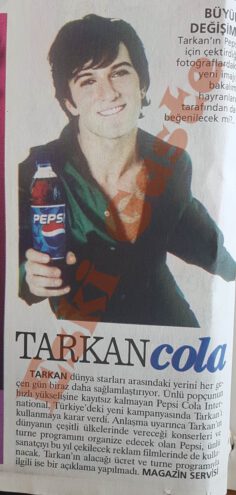 Tarkan Pepsi Reklamlarında