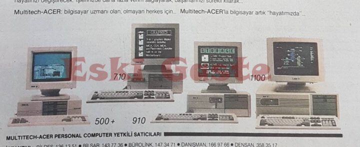 Acer Bilgisayar Reklamı – 1987