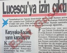 Fenerbahçe’de Mircea Lucescu İddiası