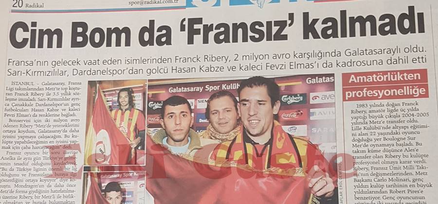 Ribery Galatasaray'da