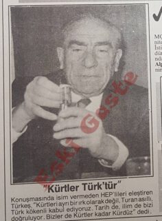 Alparslan Türkeş: Kürtler Türktür